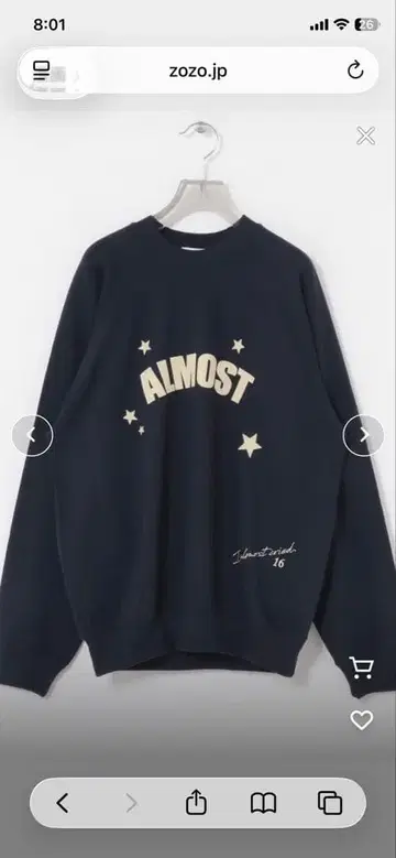 teya 네이비 맨투맨 urban research