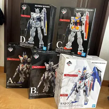 제일복권 기동전사 건담 MASTERLISE MECHANICS 피규어 세트