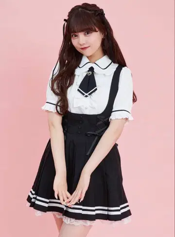 [ Secret Honey ] 레이스업 플리츠 쟝도르