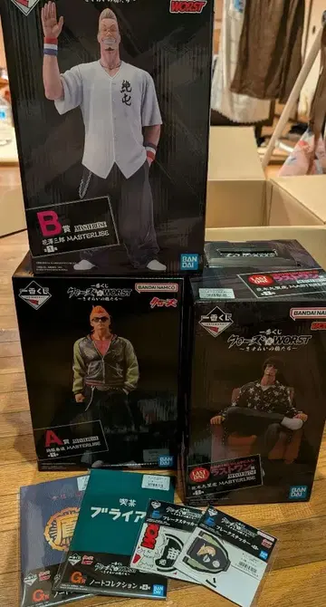 크로우즈 WORST 제일복권 A상 B상 라스트 원상 세트