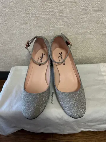 Repetto 레페토 스타 실버 펌프스 37