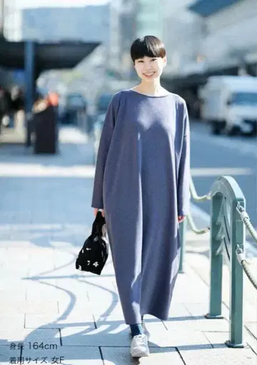 sousou 보트넥 원피스 맥시 길이