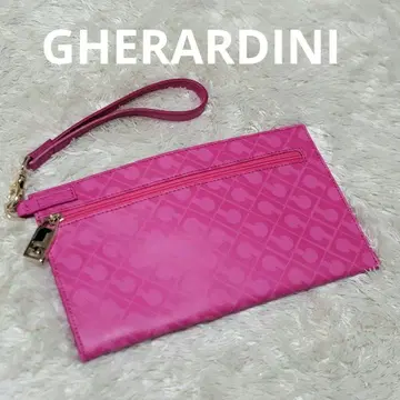 새상품급 GHERARDINI 게라르디니 파우치 지갑 소품함 소프티