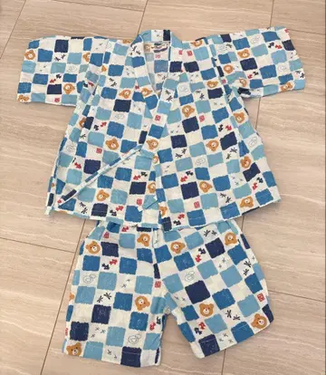 [ 새상품급 ] 미키하우스 핫 비스킷 진베이 100 남아 곰 잠자리 축제