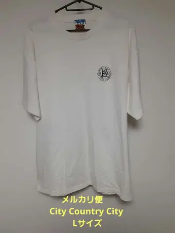 메루카리 택배 City Country City 티셔츠 빅 L 사이즈