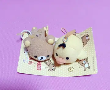 [ 초기 미사용품 ] 리락쿠마 키이로이토리 핸드폰 클리너 스트랩