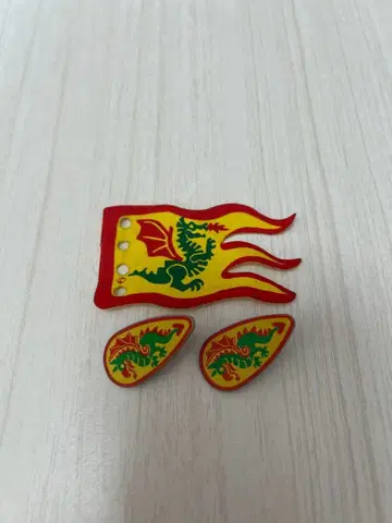 올드 레고 드래곤 나이트 방패 깃발 묶음 판매