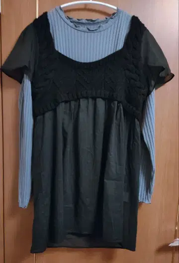 [ 38호 ] 절개 튜닉 울&린넨