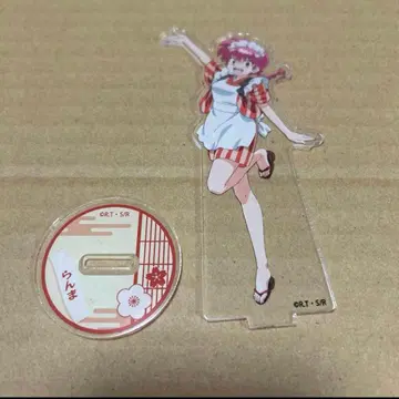 란마 1/2 란마 아크릴 스탠드 여자 카페 레트로 찻집 란마