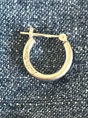 justin davis 저스틴 데이비스 sv925 후프 귀걸이 (한쪽용)