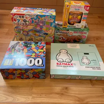 블록 1000PCS & 베이맥스 디지털 헬스미터 기어브