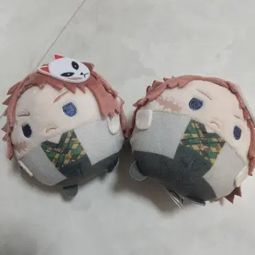 귀멸의 칼날 사비토 후와코로링 마스코트 세트