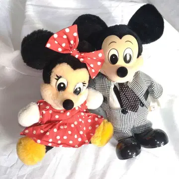 [레트로] 디즈니 미키마우스 Sankyo 오르골 인형