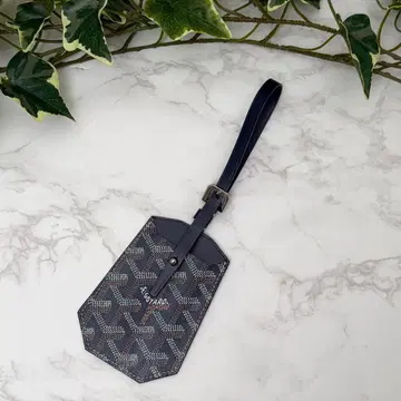 컨디션 최상 고야드 네임택 백참 참 네이비