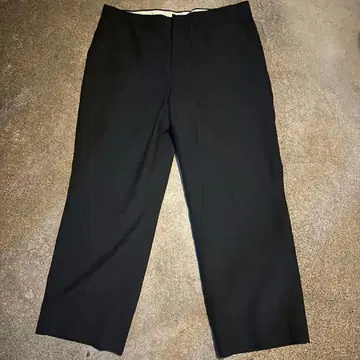 TOWNCRAFT 스트라이프 슬랙스 블랙 vintage 90s