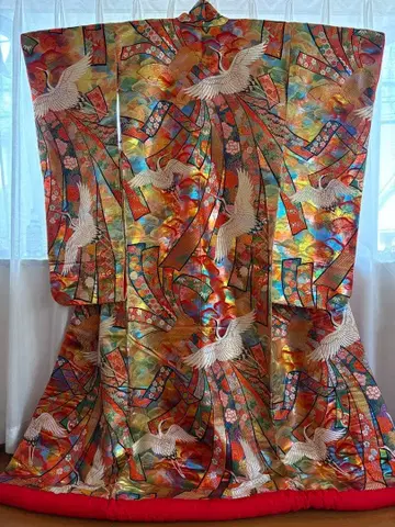 이로 우치카케 신부 의상 노시메