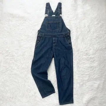 ICHI 이치 데님 오버롤 살로펫 블루