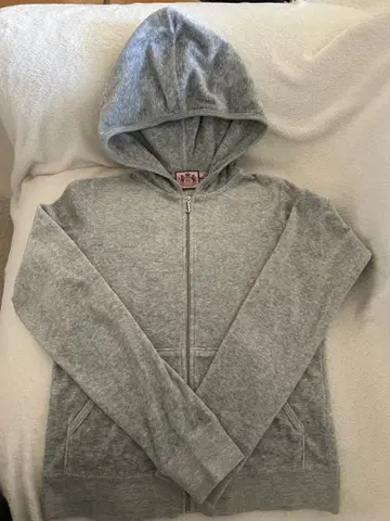 JUICY COUTURE 그레이 후드티 M