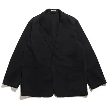 오라리 AURALEE 루즈 트윌 오버 재킷 3 블랙