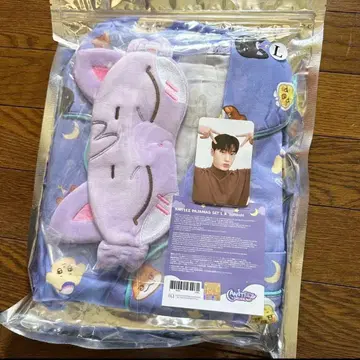 ATEEZ 산 파자마 트레이딩 카드 ANITEEZ 안대