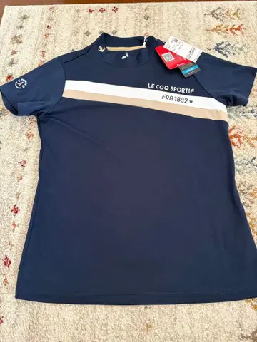새상품 르꼬끄 LE COQ SPORTIF 네이비 피케 셔츠 L