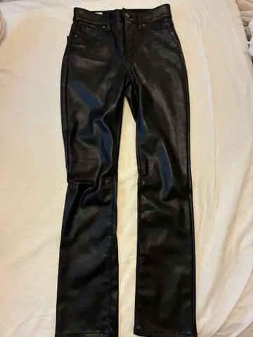 GAP 가죽 느낌 팬츠 23인치