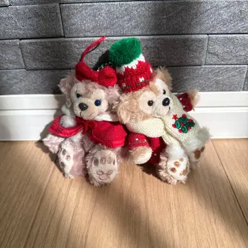 더피 크리스마스 키링 봉제 인형