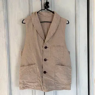 nest Robe CONFECT 리버서블 린넨 베스트 네스트로브