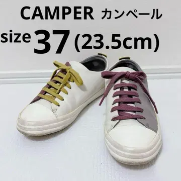 [인기] 캠퍼 가죽 스니커즈 트윈즈 37 23.5cm 로우컷