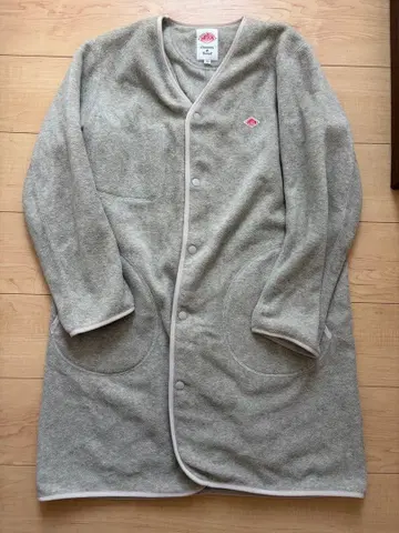 단톤 플리스 칼라리스 코트