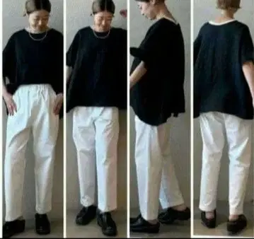 !저널 스탠다드 랙 스트레치 치노 사루엘 팬츠 화이트 XS