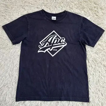 [ A.P.C. ] 아페쎄 반팔 티셔츠 XS 블랙