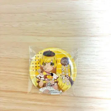 모노가타리 시리즈 오시노 시노부 캔뱃지 산리오 콜라보 폼폼푸딩 홀로그램