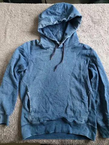 UNIQLO U 빈티지 데님풍 후드티 M