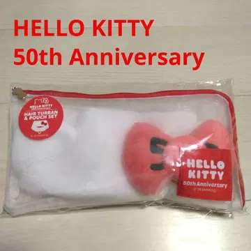이온 x 헬로키티 HELLO KITTY 50주년 콜라보 헤어 터번