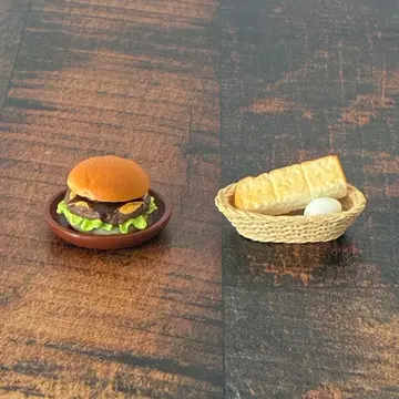 [ 미사용 ] 코메다 커피 토스트 + 삶은 달걀 햄버거 총 2점 리멘트