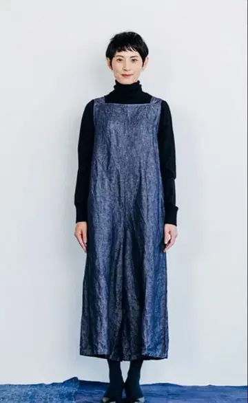 fog 린넨 린넨 데님 트레이시 살로펫 카네코 아츠코