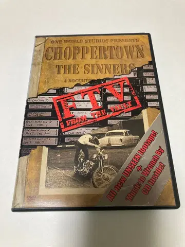 CHOPPERTOWN THE SINNERS DVD 제이슨 제이