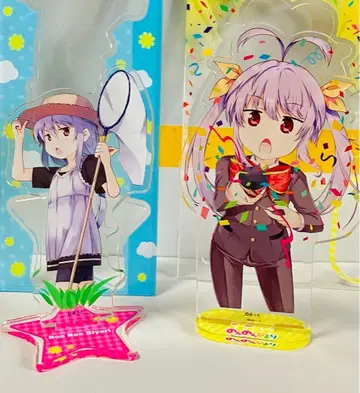 논논비요리 애니메이트 한정판 아크릴 스탠드 2개 세트