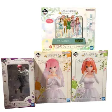 제일복권 5등분의 신부 피규어 이치카 니노 요츠바 A상 B상 D상