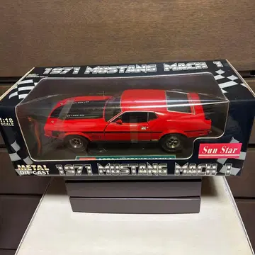 1971 포드 머스탱 마하1 Sun Star 제작 1/18 미사용 미개봉