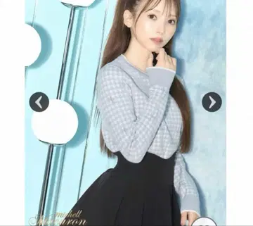 MM 모노그램 니트탑 미셸 마카롱 봄 니트