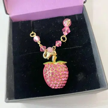 [ 미사용 새상품 ] ANNA SUI 안나수이 목걸이 사과 애플