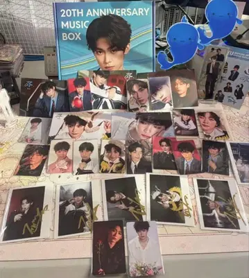 즈위 QQ뮤직 20주년 기념 뮤지컬 박스 + 역애 카드