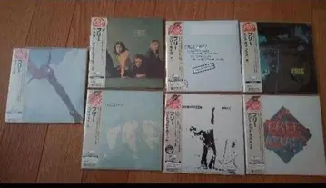 프리 FREE 2001년 종이 자켓 초회 생산 한정판 7 타이틀