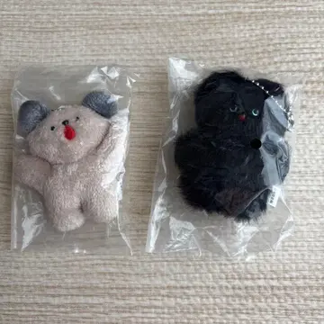 네코하라 상점 봉제 인형 키링 가챠가챠 캡슐 토이 C-pra