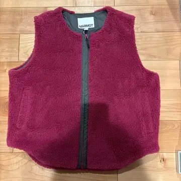 <MARMOT CAPITAL> 보아 플리스 베스트 / 핑크 / M