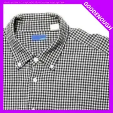 GOODENOUGH 96년 깅엄 체크 긴팔 셔츠 굿이너프 초기