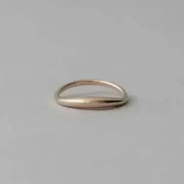 새상품급 13호 [ONLINE Limited] 크레센트 문 반지