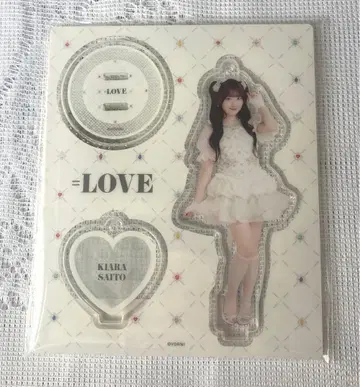 이코럽 사이토 쥬아라 보석 의상 아크릴 스탠드